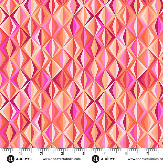 Perfect Day - Prism - Orange - Yardage