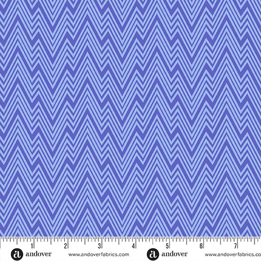 Perfect Day - Zigziiig - Blue - Yardage