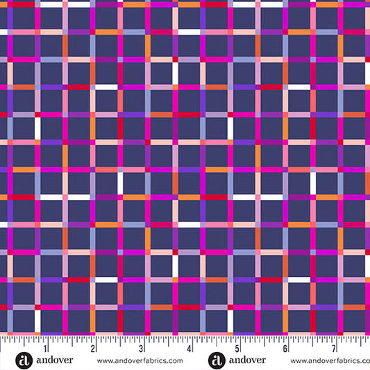 Perfect Day - Piknik Palid - Blue - Yardage