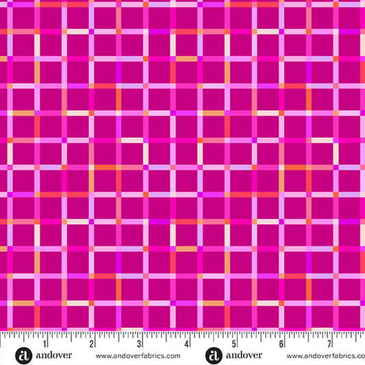 Perfect Day - Piknik Palid - Pink - Yardage