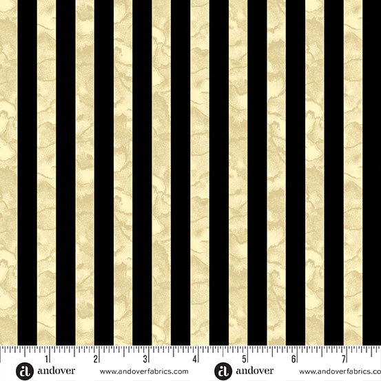 Nevermore Candy Stripe Cream Fabric