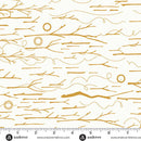 Sun Print Whisper Sticks and Twine Yarrow Fabric