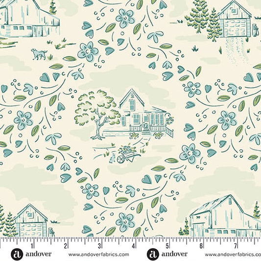 Heartland Heartland Cream Fabric