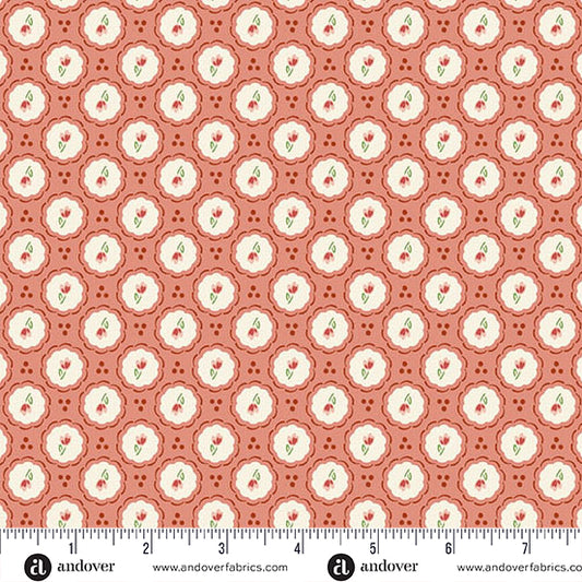 Heartland Little Blossom Clay Fabric
