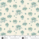 Heartland Dianne's Flowers Cream Fabric