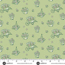Heartland Dianne's Flowers Cucumber Fabric