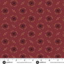 Bridgeport Quatrefoil Red Fabric