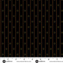 Bridgeport Circle Stripes Black Fabric