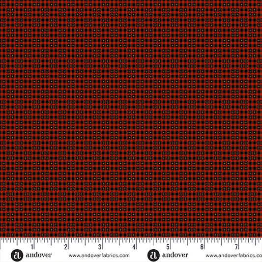 Bridgeport Fancy Tartan Red Fabric