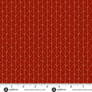 Bridgeport Deco Stitch Red Fabric