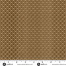 Bridgeport Square Stripes Brown Fabric