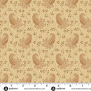 Toasted Paisley A-5865-L Milk and Tea Fabric