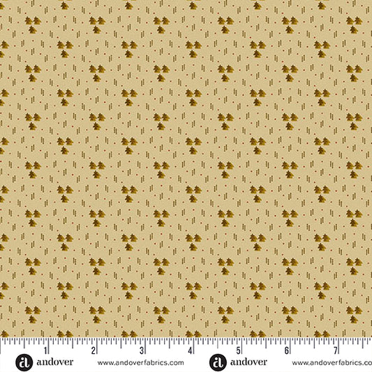 Toasted Trifecta A-5870-L Fawn Fabric