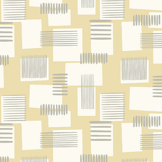 Rancho Relaxo Metro Canary Yellow Fabric