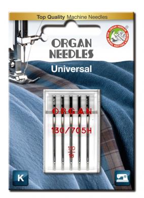 Organ Universal Needles Size 110/18 5pk