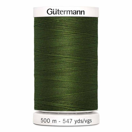 Gutermann - Polyester All Purpose Thread - 500 m/547 yds - #780 - Olive