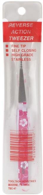 Tooltron - Reverse Action Tweezer Fine Tip