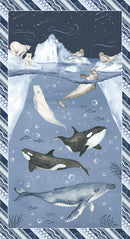 Polar Plungers Whales Polar Bears Orcas Panel