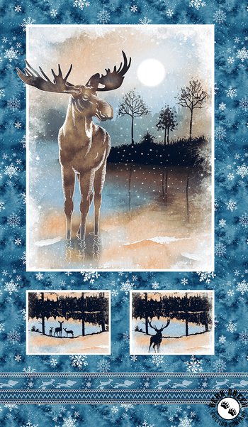 Cold Winter Morning 24" x 42" Panel