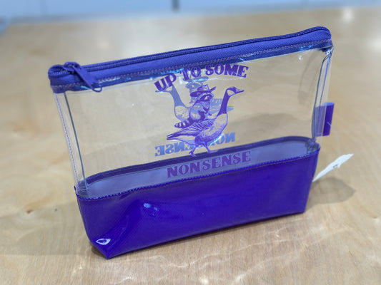 Clear Vinyl Bag #81 - Up To Some Nonsense with Blue Base
