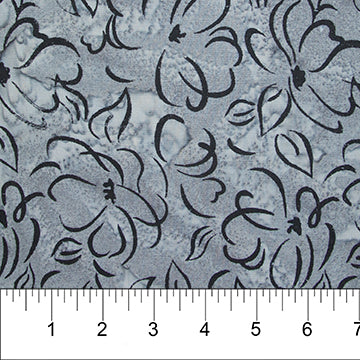 Banyan Classics Batiks Pewter Fabric