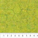 Hexies Batiks Guacamole Fabric