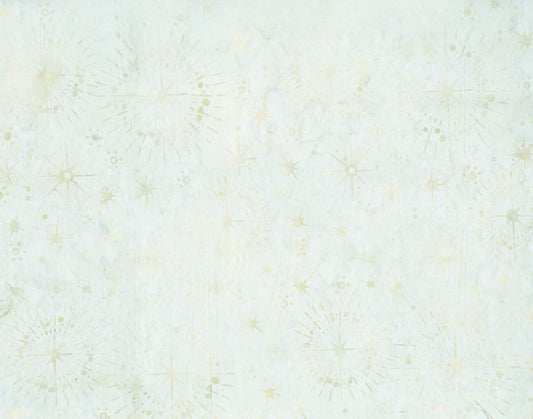 4th and Main Favorites Batik - Compass Star - Vanilla - Yardage