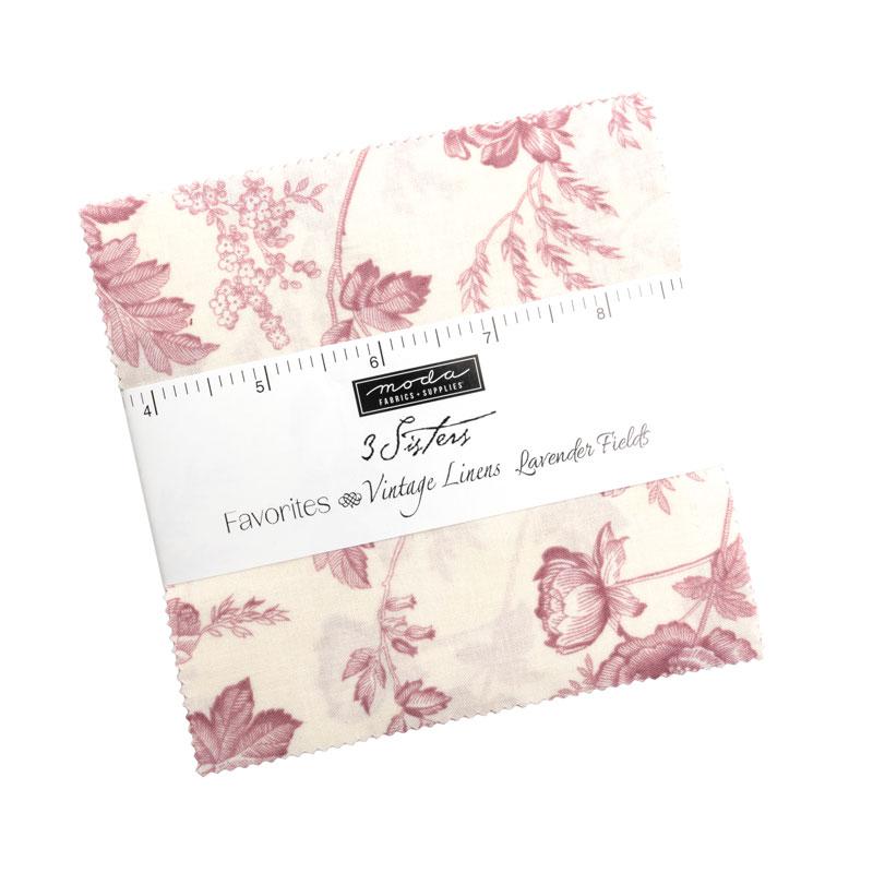 Lavender Fields Charm Pack by 3 Sisters for Moda 44361PP