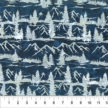 Wild Country Mountain Sapphire Fabric