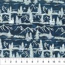 Wild Country Mountain Sapphire Fabric
