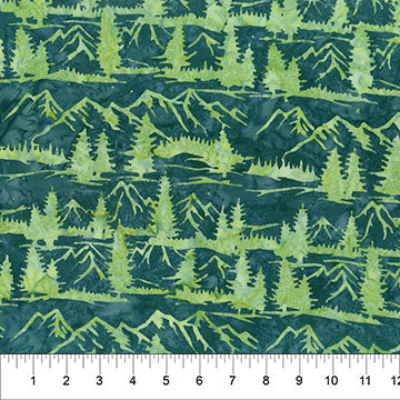 Wild Country Mountain Wintergreen Fabric