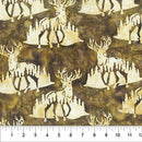Wild Country Elk Mocha Fabric