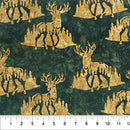 Wild Country Elk Evergreen Fabric