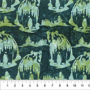 Wild Country Bear Evergreen Fabric