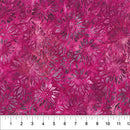 Buzzy Bee Batik - Flower - Magenta - Yardage