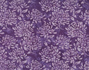 Floral Tapestry Batik - Water Lilies - Amethyst - Yardage