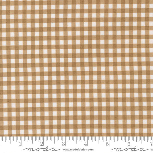 Lucky Gingham Sand  55707-17 - yardage