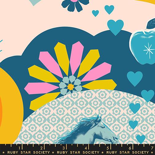 Best Day Ever Teal RS0103 14 Fabric