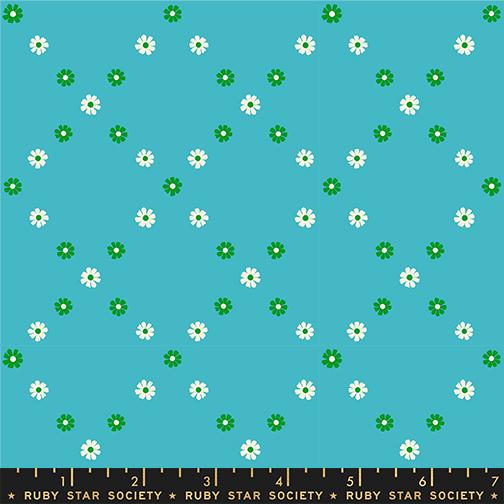 Best Day Ever Dark Turquoise RS0107 16 Fabric