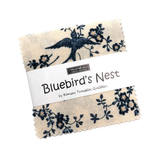 Bluebirds Nest - 2.5" Square, 42 pcs - Mini Charm Pack
