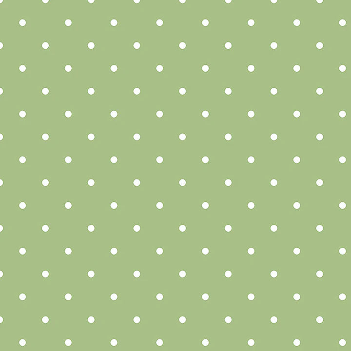 Magnolia Dot Green Fabric