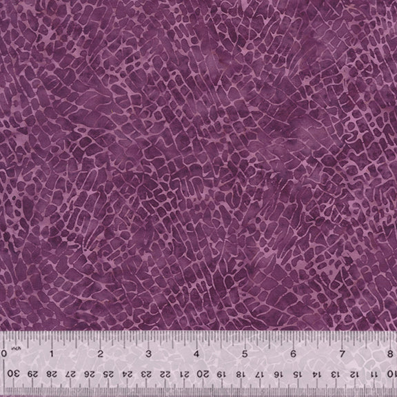 Anthology Batik Chameleon Grape Fabric