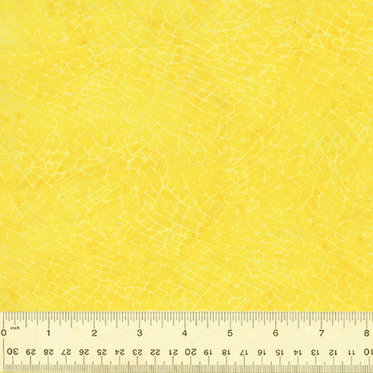 Anthology Batik Chameleon Lemon Fabric