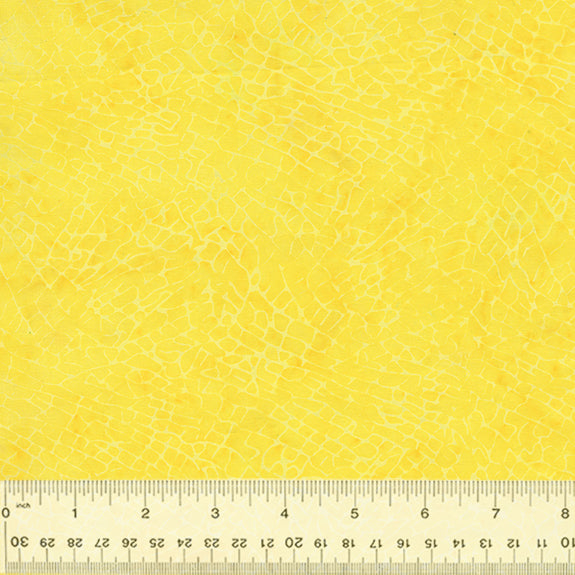 Anthology Batik Chameleon Lemon Fabric