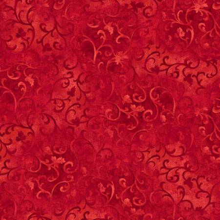 Essentials Dark Red Scroll