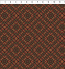 Winter Enchantment - Border Stripe - Red - Yardage