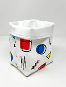 Tub Totes - Playful Memphis Shapes