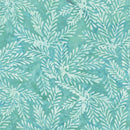 Sparkly Christmas Batik - Mistletoe - Mint Green - Yardage