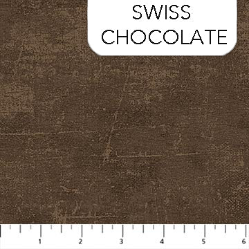 Canvas Swiss Chocolate Yardage