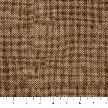 Linen 9065-30 Brown Fabric